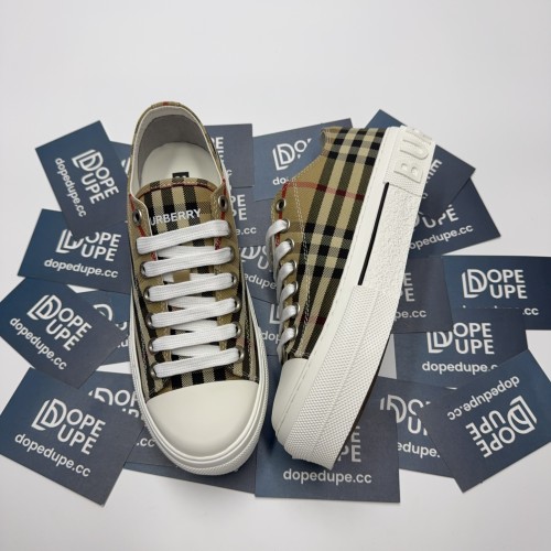 Vintage Check Cotton Low Top Sneaker(Male)35-46 -023