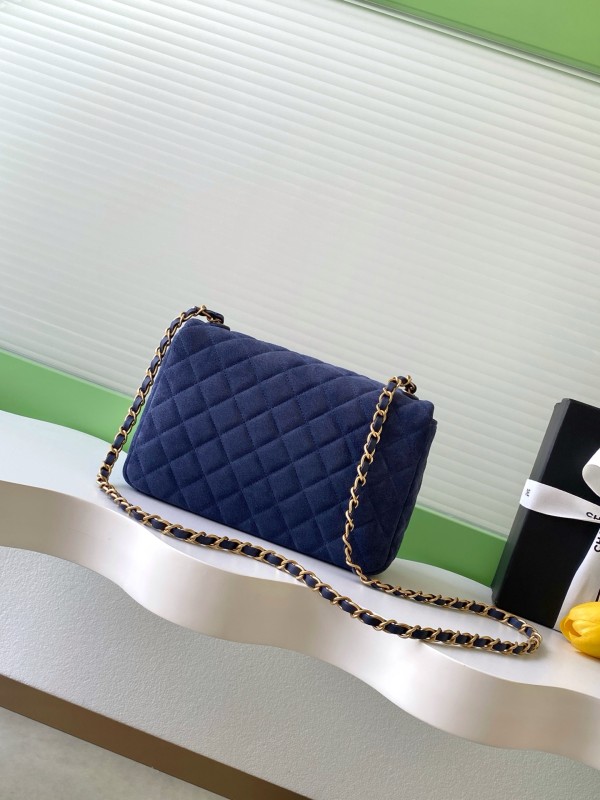 26C Classic Flap Small Suede “17x24x7cm” -007 =AS5991