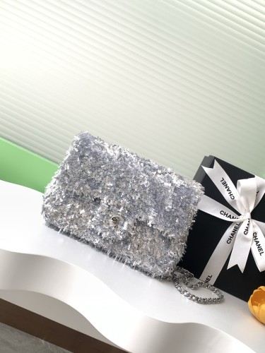 25S Classic Flap Mini Sequin “14x21x8cm” -058 =AS4561