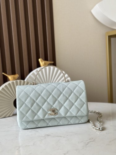 25S Coco Crush Flap Top Handle Small “13x23x7cm” -047 =3365