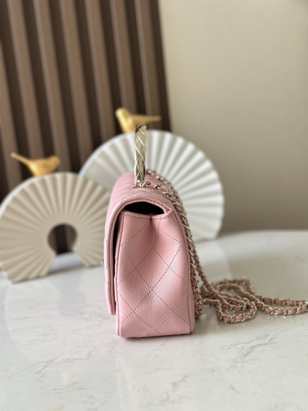 25S Coco Crush Flap Top Handle Small “13x23x7cm” -047 =3365