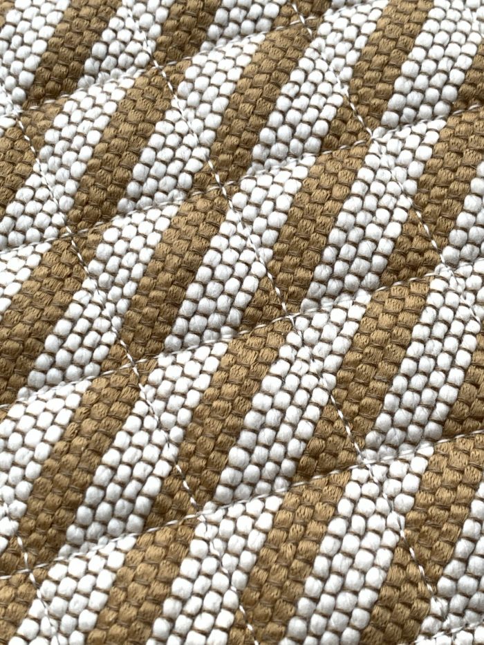 26C Clutch Large Striped Raffia “19.6x33.7x12cm” -025 =AS4988