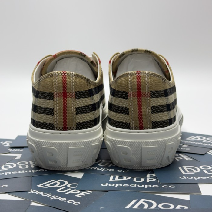 Vintage Check Cotton Low Top Sneaker(Male)35-46 -023
