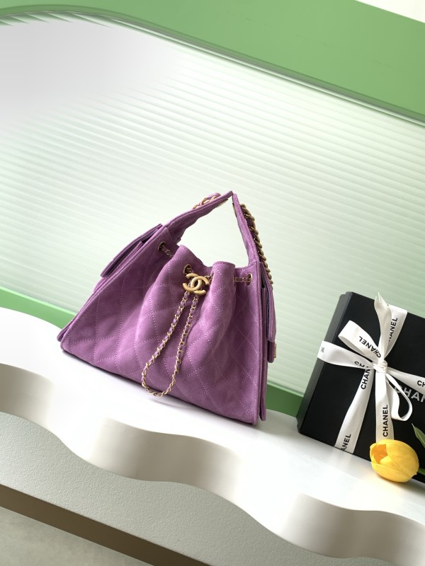 26C Hobo Medium Suede “30x26x14cm” -058 =AS5293