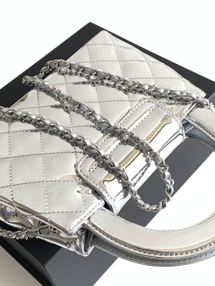 26C Mini Kelly Gold Patent Metallic “13x19x7cm” -006 =AS4416
