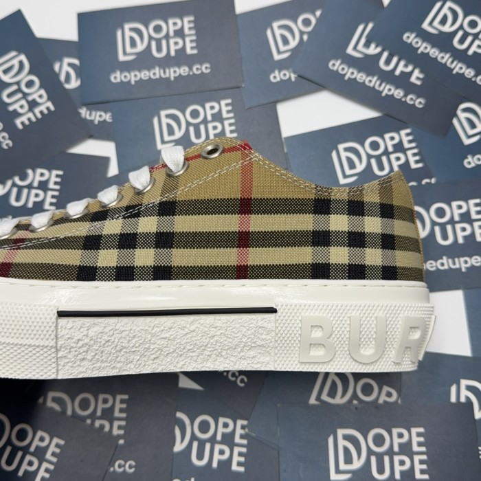 Vintage Check Cotton Low Top Sneaker(Male)35-46 -023