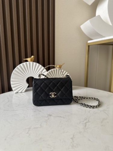 25S Coco Crush Flap Top Handle Small “12x18x6.5cm” -096 =3352