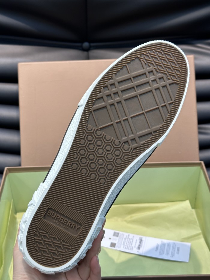 Vintage Check Cotton High Top Sneaker(Male)35-46 -053=