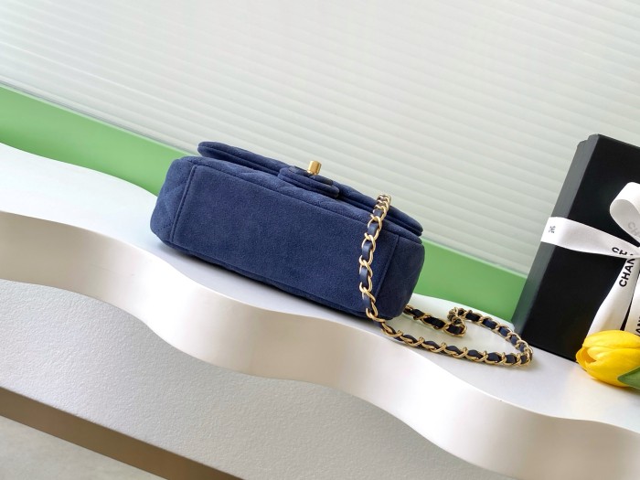 26C Classic Flap Mini Suede “14x20x6cm” -076 =AS5989