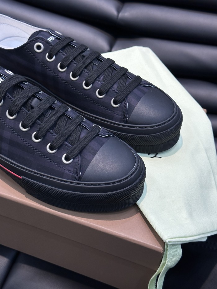 Vintage Check Cotton Low Top Sneaker(Male)35-46 -023=