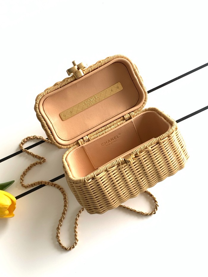 26C Vanity Case Mini Rattan “11.5x19.5x11cm” -0022 =AS5993