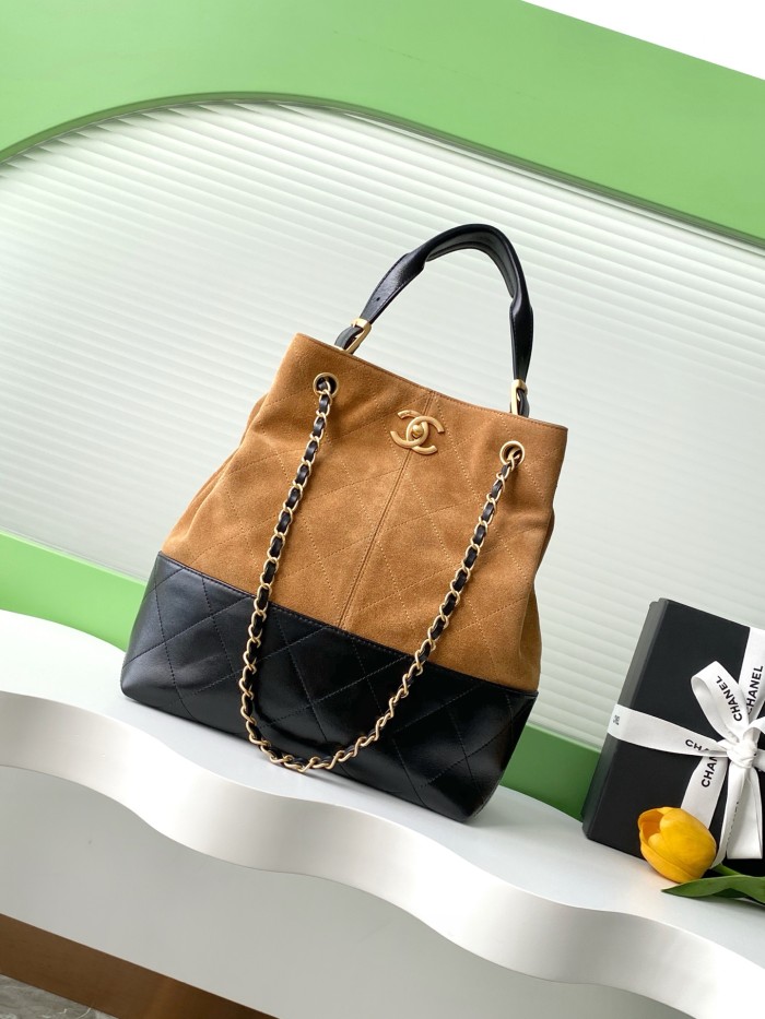 25A Hobo Bag Medium Suede Lambskin “31x20x12cm” -058 =AS5636