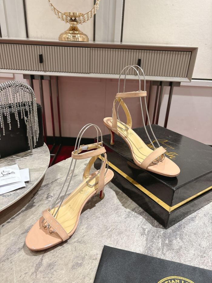 Lacquer Tip Thick Heel(Female)36-41=