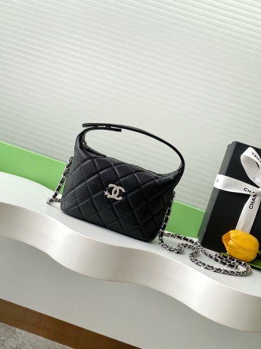 25C Mini Hobo Caviar “21.5x19x6cm” -006 =AP4850