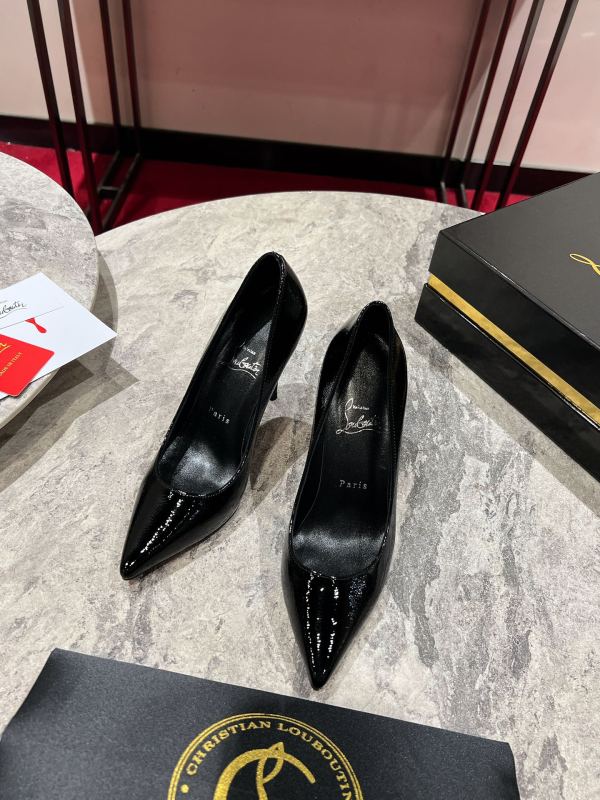 Lacquer Tip Thick Heel(Female)36-41=