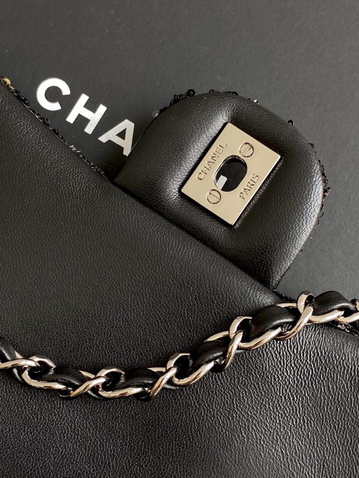 25 Mini Classic Flap Sequin Stone Pattern “14x21x8cm” -058 =AS4561