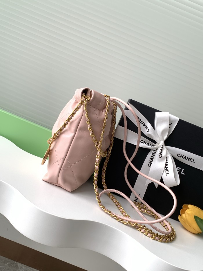 25C 22 Bag Mini Light Pink “19x20x6cm” -056 =AS3980