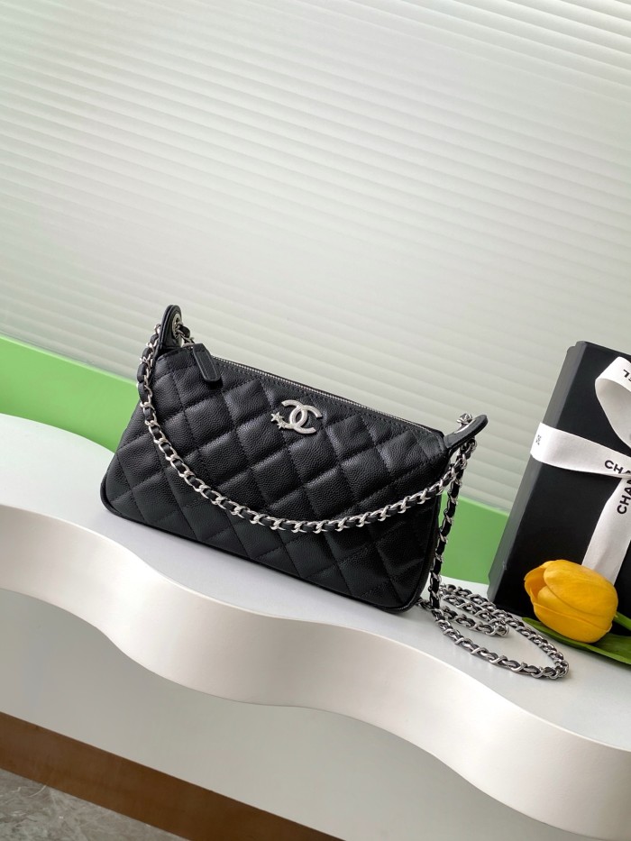 25B Mini Hobo Caviar “12x21x5.5cm” -006 =AP4855