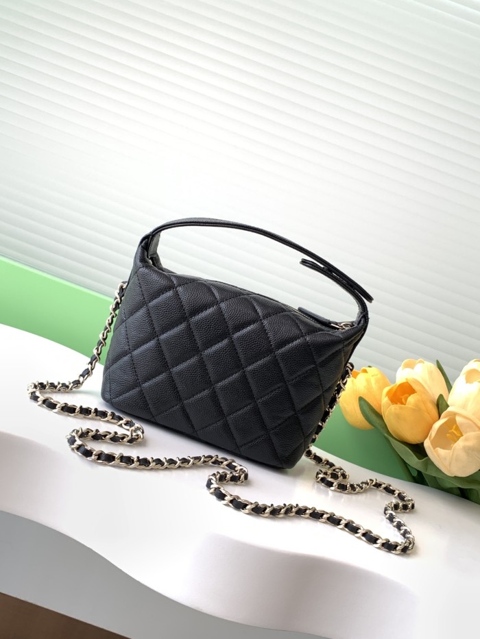 25C Mini Hobo Caviar “21.5x19x6cm” -006 =AP4850