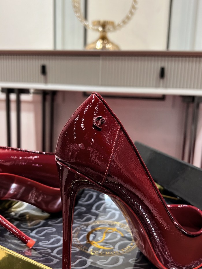 Lacquer Tip Thick Heel(Female)36-41=