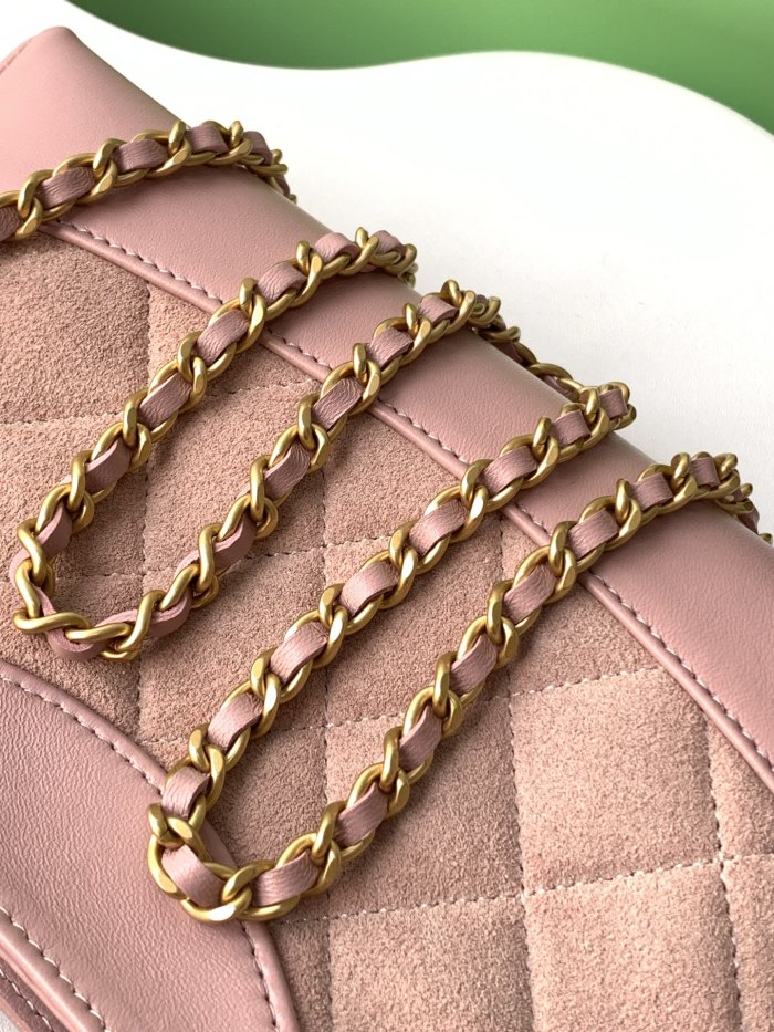 25B 31 Bag Mini Suede Lambskin “17.5x20.5x4cm” -006 =AS3656