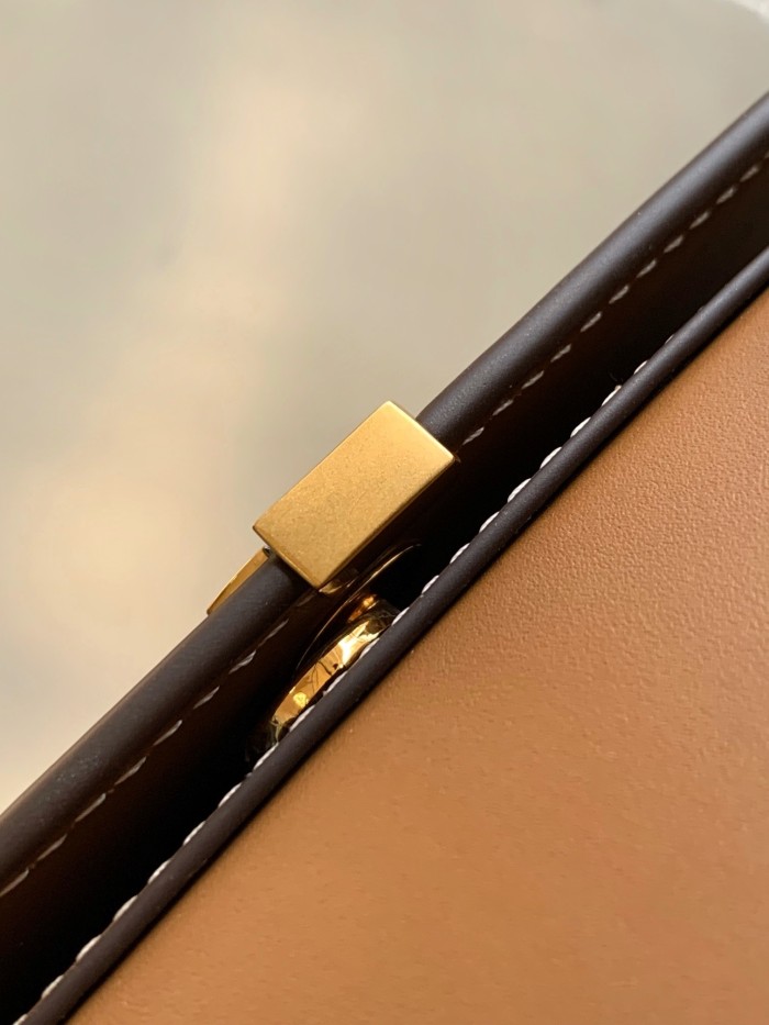  VOLTAIRE TOP HANDLE BAG  17.5*21*8CM  -085=
