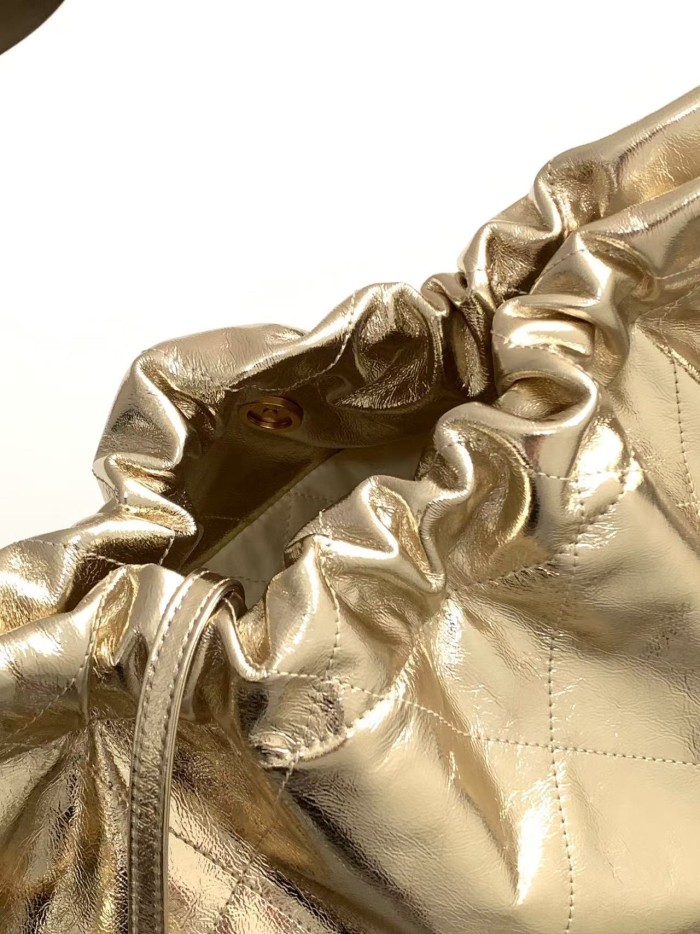 25C 22 Bag Medium Metallic Mint “35x37x7cm” -008 =AS3260