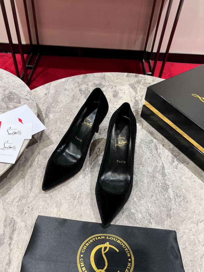 Lacquer Tip Thick Heel(Female)36-41=