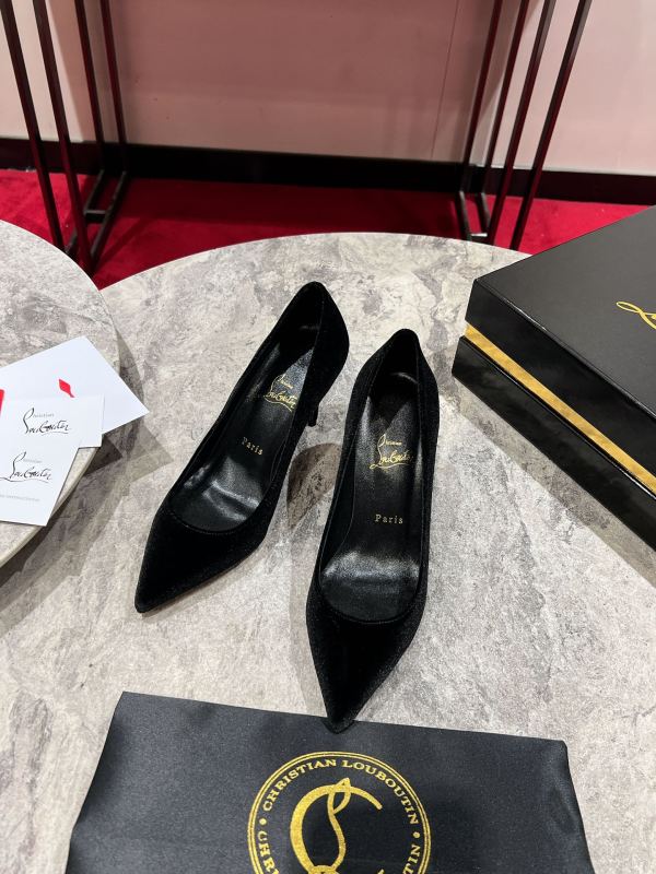 Lacquer Tip Thick Heel(Female)36-41=