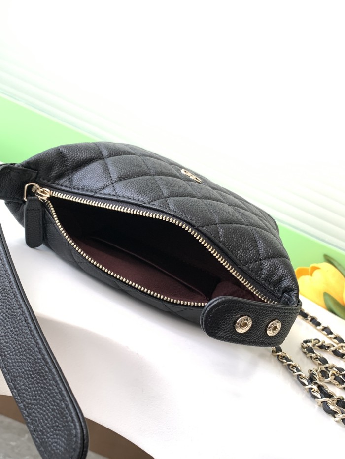 25C Mini Hobo Caviar “21.5x19x6cm” -006 =AP4850