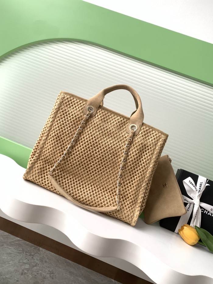 25 New Beach Tote Raffia “38x28x15cm” -0001 =A66941