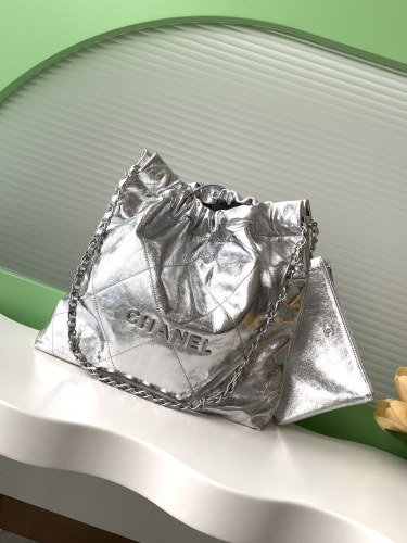 25C 22 Bag Medium Metallic Mint “35x37x7cm” -008 =AS3260