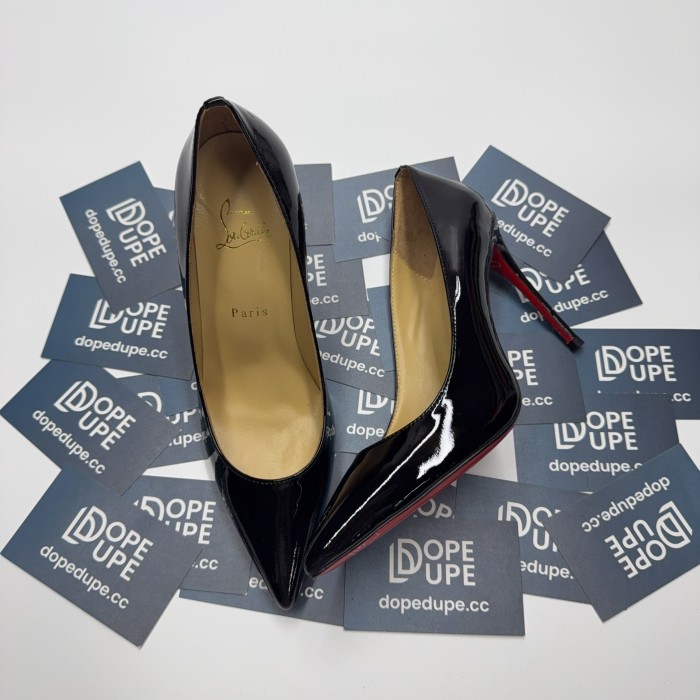 Lacquer Tip Thick Heel(Female)36-41