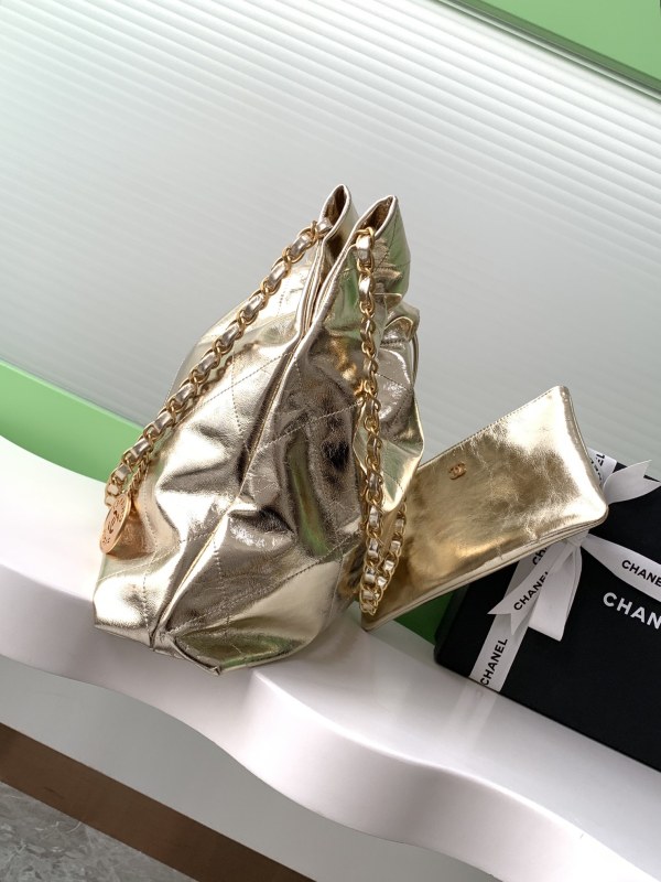 25C 22 Bag Medium Metallic Mint “35x37x7cm” -008 =AS3260