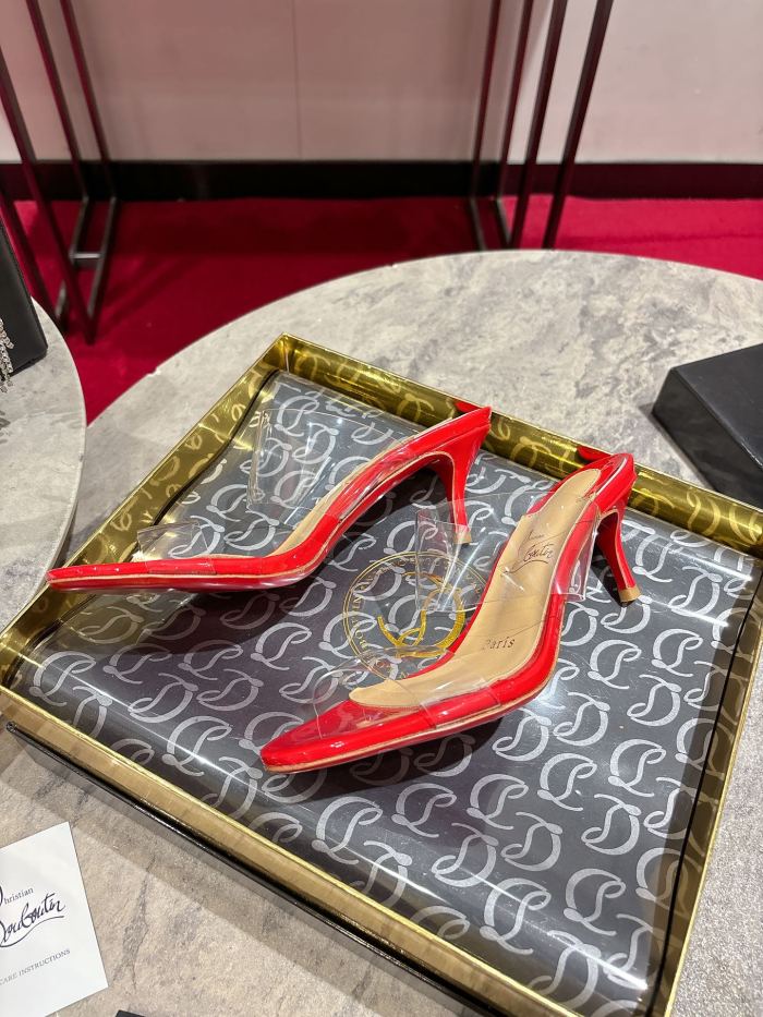 Lacquer Tip Thick Heel(Female)36-41=