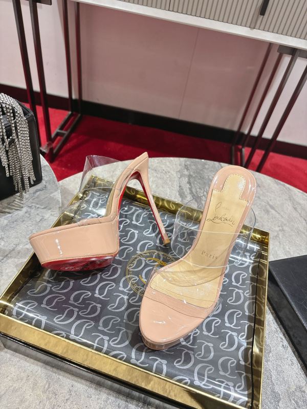 Lacquer Tip Thick Heel(Female)36-41=