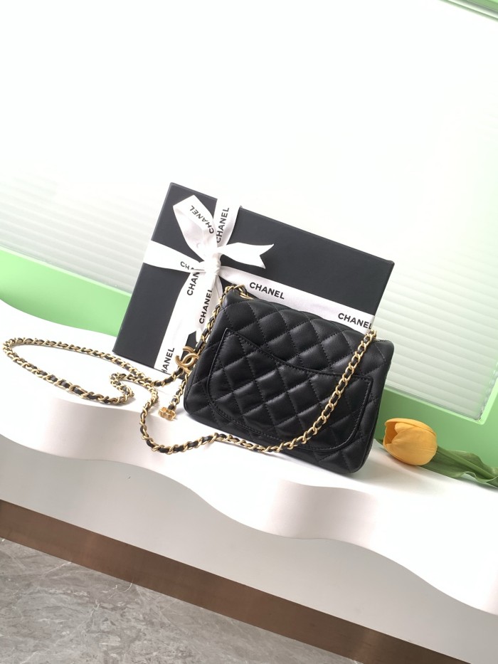 25B Classic Flap Mini Lambskin “13x18x7cm” -086 =AS5758