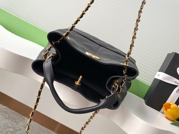 25A Hobo Bag Medium Lambskin “31x28x12cm” -009 =AS5636