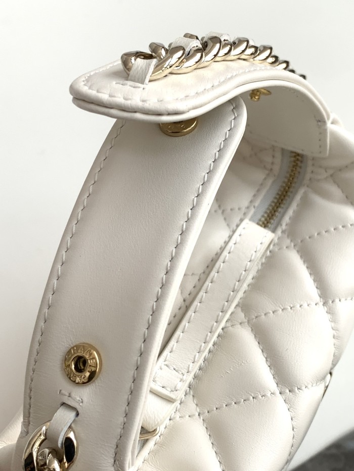 23C Hula Hoop Bag Mini Lambskin “16x16x5.5cm” -005 =AP3095