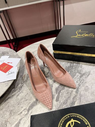 Lacquer Tip Thick Heel(Female)36-41=