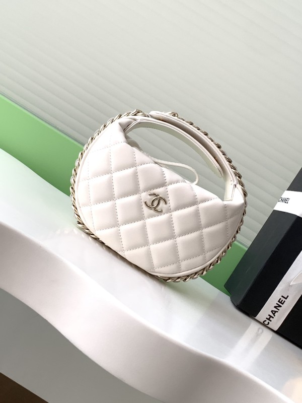 23C Hula Hoop Bag Mini Lambskin “16x16x5.5cm” -005 =AP3095