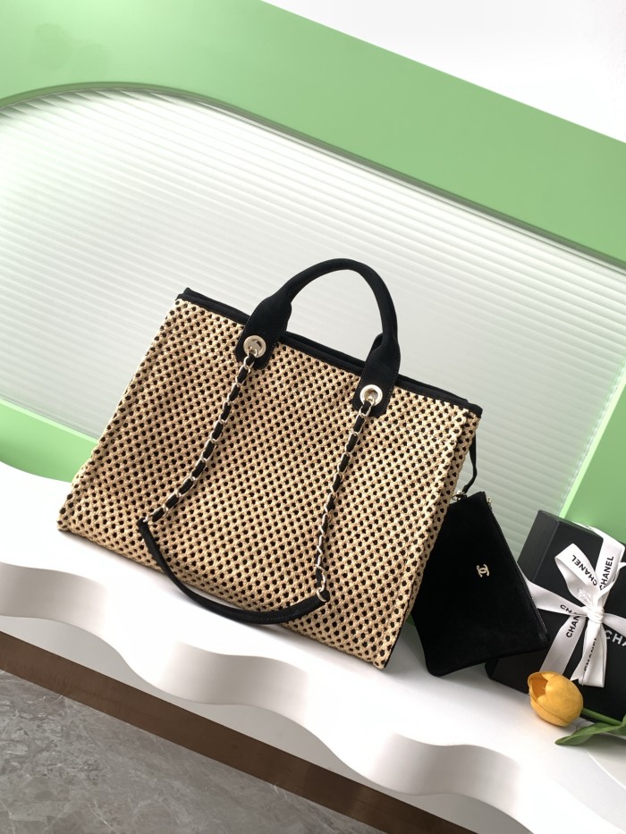 25 New Beach Tote Raffia “38x28x15cm” -0001 =A66941