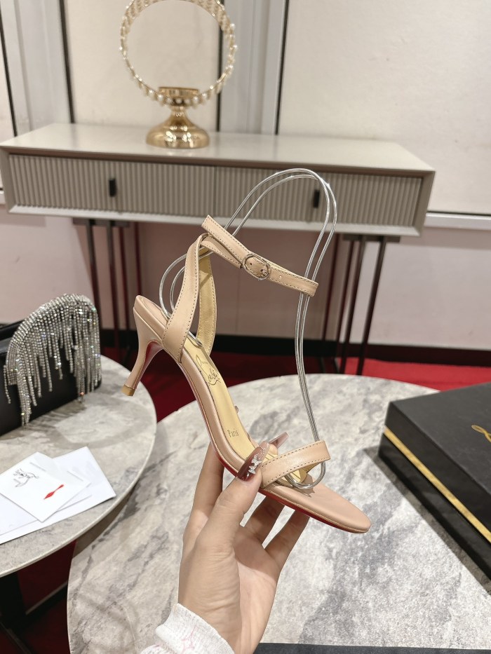 Lacquer Tip Thick Heel(Female)36-41=