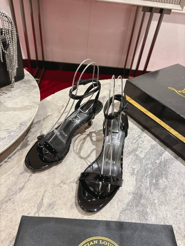 Lacquer Tip Thick Heel(Female)36-41=