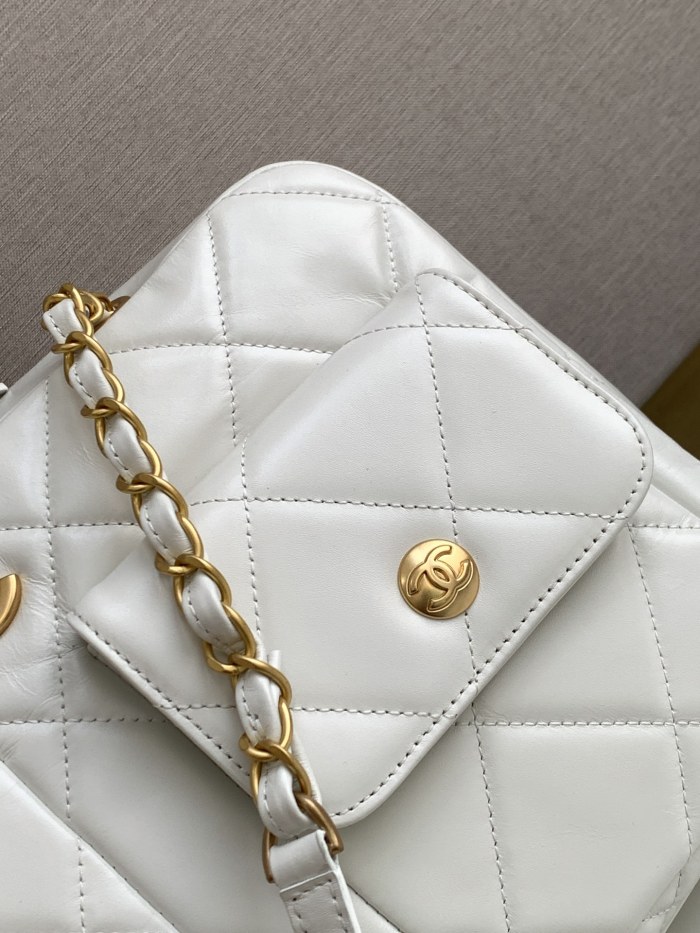 24K Bowling Shopping Bag Calfskin “21x33x15cm” -0001 =AS4933