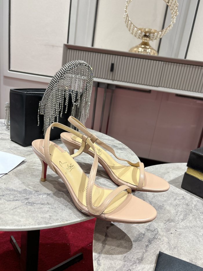 Lacquer Tip Thick Heel(Female)36-41=
