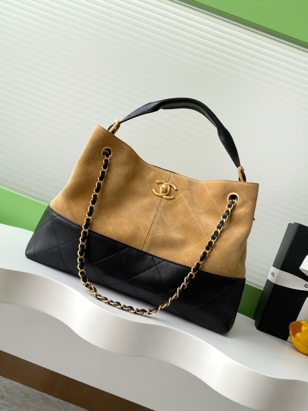 25A Hobo Bag Large Suede Lambskin “36x24x12cm” -058 =AS5634