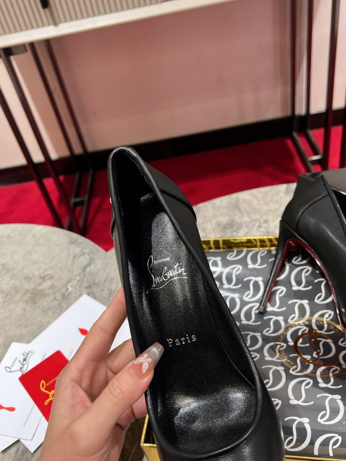 Lacquer Tip Thick Heel(Female)36-41=