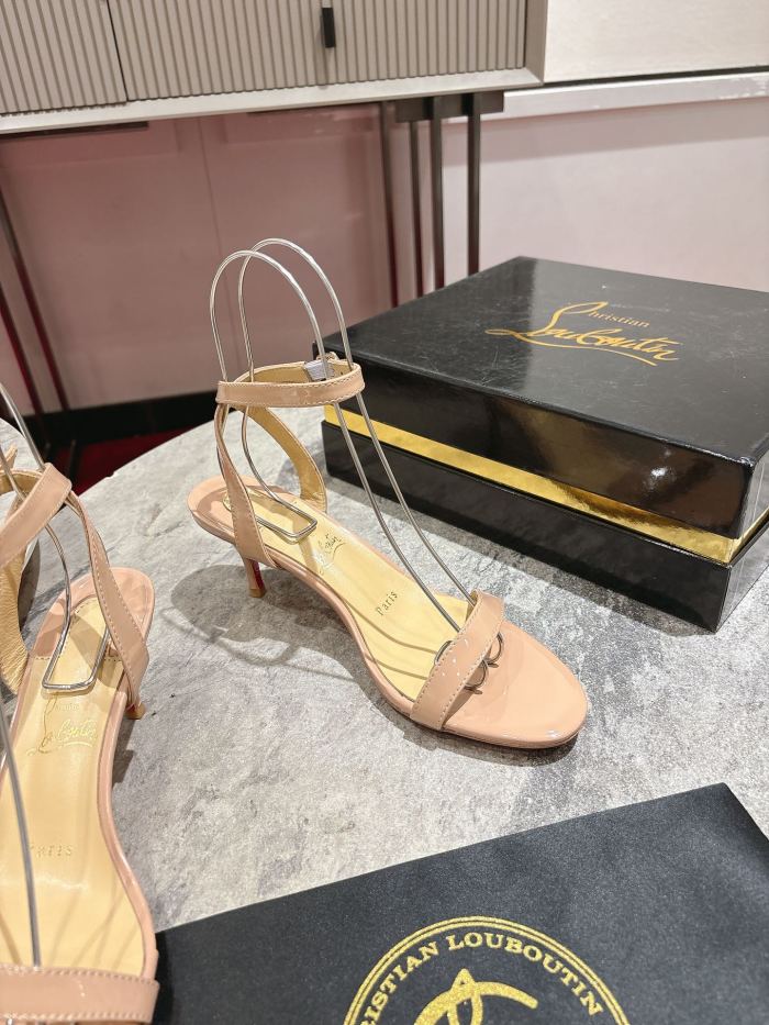 Lacquer Tip Thick Heel(Female)36-41=