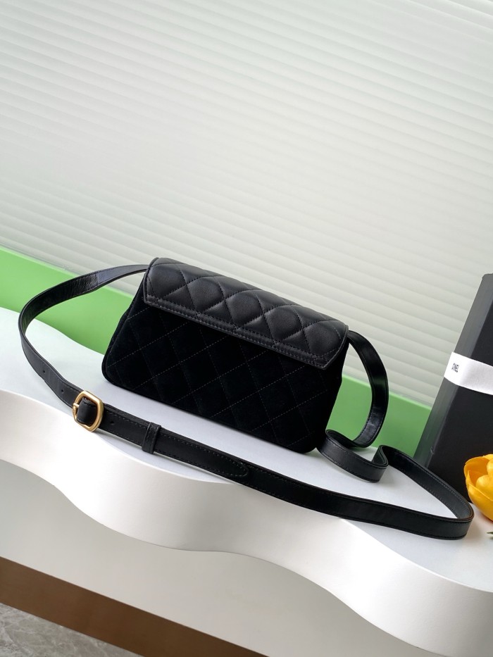 25A Phone Bag Mini Suede Lambskin “11.5x19.5x5cm” -007 =AP4677